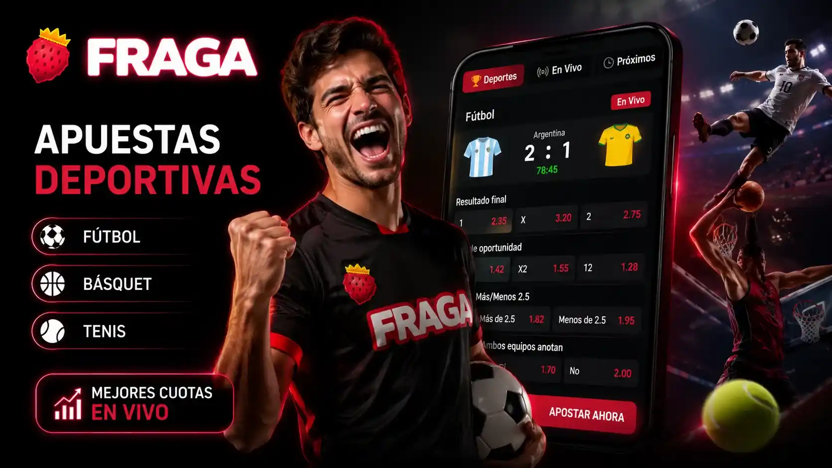 Apuestas deportivas en Fraga