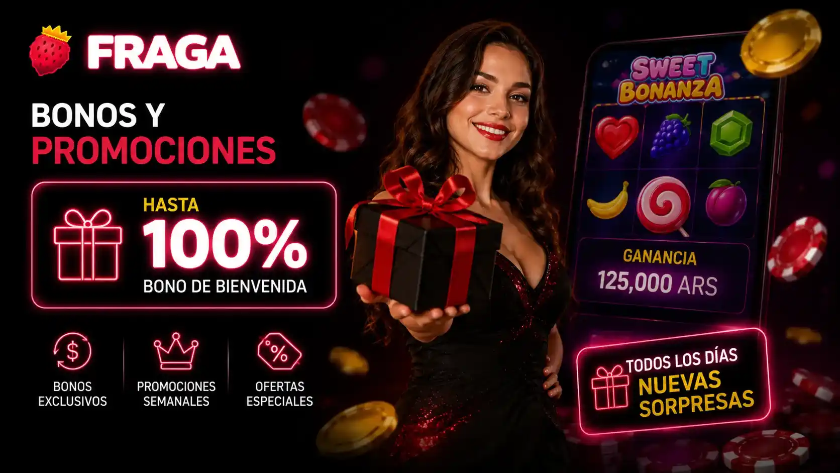 Bonos y promociones de Fraga
